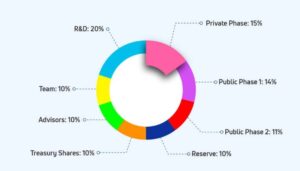 B3X Token allocation